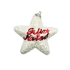 PENDENTE ESTRELA/FELIZ NATAL WF1308