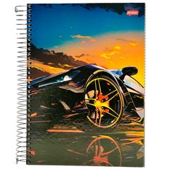 CADERNO CD FAST MASK 15X1 240F 75655