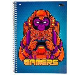 CADERNO CD GAME MASK 1X1 80F 75664