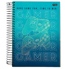 CADERNO CD GAME MASK 15X1 240F 75665