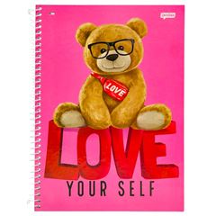 CADERNO CD AMOR MASK 1X1 80F 75679