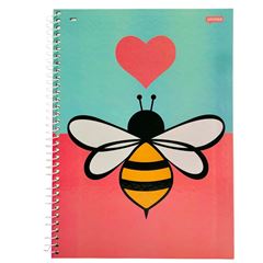 CADERNO CD AMOR MASK 1X1 80F 75679