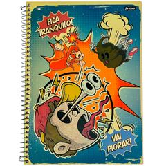 CADERNO CD AMOR MASK 15X1 240F 75680