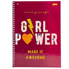 CADERNO CD FEMME MASK 1X1 80F 75689