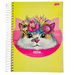 CADERNO CD FEMME MASK 15X1 240F 75690