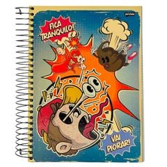 CADERNO CD MOOD MASK 20X1 320F 75643