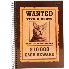 CADERNO CD MOOD MASK 10X1 160F 75647