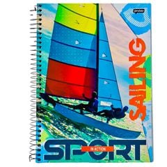 CADERNO CD ACT MASK 10X1 160F 75652