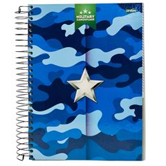 CADERNO CD ARMY MASK 20X1 320F 75658-88