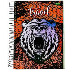 CADERNO CD ARMY MASK 20X1 320F 75658-88