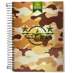 CADERNO CD ARMY MASK 20X1 320F 75658-88