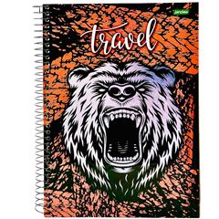 CADERNO CD ARMY MASK 10X1 160F 75662