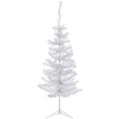 Árvore De Natal Pinheiro Real Branca 90cm