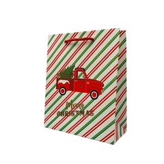 Sacola Papel Figuras Poa Rmt0759