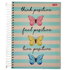 CADERNO CD STYLE MASK 20X1 320F 75673