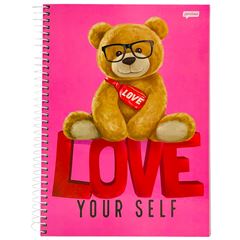 CADERNO CD AMOR MASK 10X1 160F 75682