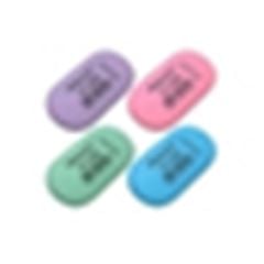 BORRACHA MERCUR OVAL COLOR 2P 2359