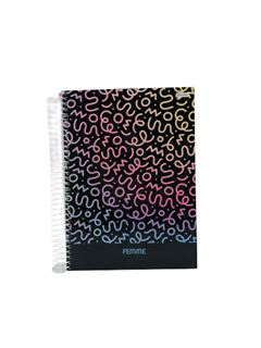 CADERNO CD FEMME MASK 12X1 192F 75691-77