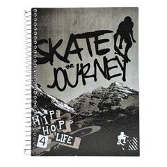 CADERNO CD SKATE 10X1 140F 5013