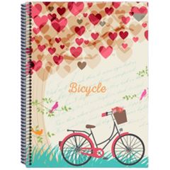 Caderno Cd Bicycles 12x1 168f 7502