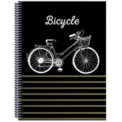 Caderno Cd Bicycles 12x1 168f 7502