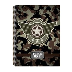 CADERNO CD FORCE ONE 20X1 280F 7514