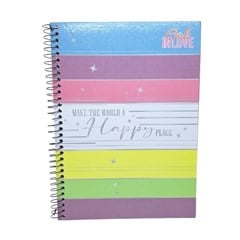 CADERNO CD GIRL LOVE 1X1 96F 7496