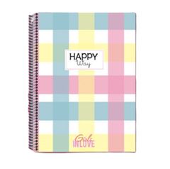 CADERNO CD GIRL LOVE 20X1 400F 7500