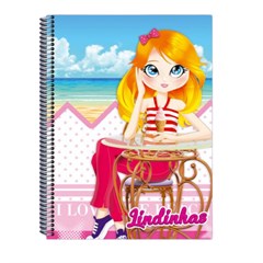 CADERNO CARTOG CD 96F LINDINHAS 7018