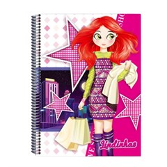 CADERNO CARTOG CD 96F LINDINHAS 7018