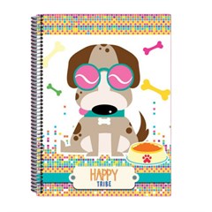 CADERNO CARTOG CD 96F HAPPY TRIB 5978
