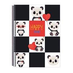 CADERNO CARTOG CD 96F HAPPY TRIB 5978