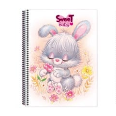 CADERNO CD 1/4 SWEET BABIES 96F 5997