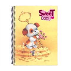 CADERNO CD 1/4 SWEET BABIES 96F 5997