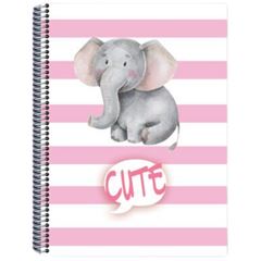 CADERNO CD 1/4 CUTE 96F 6002