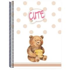 CADERNO CD 1/4 CUTE 96F 6002