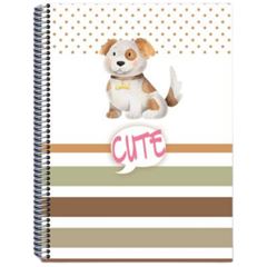 CADERNO CD 1/4 CUTE 200F 6003