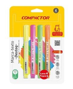 MARCADOR COMPACT DESTAQ 4P SORT 659 (84)