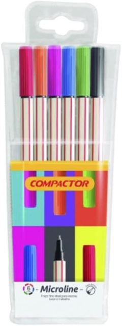 CANETA COMPACT MICROL 6P 8000 (30)