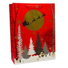 Sacola Papel Figuras Natal Rmt0749