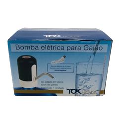 Bomba Elétrica Recarregável para Garrafão de Água