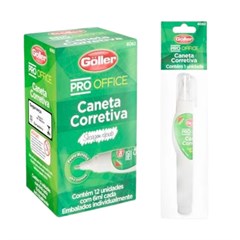 Caneta Corretiva Goller Line F 12p G-1214