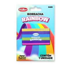 BORRACHA GOLLER RAINBOW COLOR G-1498