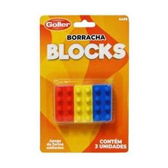 BORRACHA GOLLER BLOCKS 3P G-1499