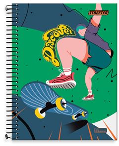 Caderno Cd Street 20x1 320f 0724006