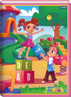 CADERNO 1/4 BROC CD JAND FEM 48F 71685-55
