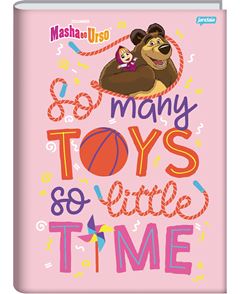 CADERNO BROC UNIV CD MASH URSO 48F 65486-24