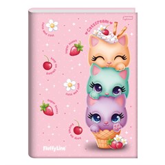 CADERNO BROC UNIV CD FLUFFY 80F 69057-77