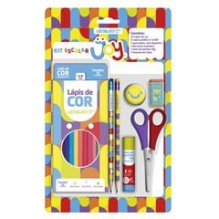 Kit Lápis de Cor Leo&Leo Joy 12 Cores