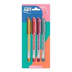 CANETA JOCAR GEL ART GLIT 4C 97934